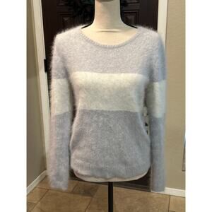 We Are Sundays Angora Striped Sweater